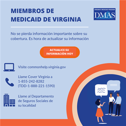 update your information with Medicaid